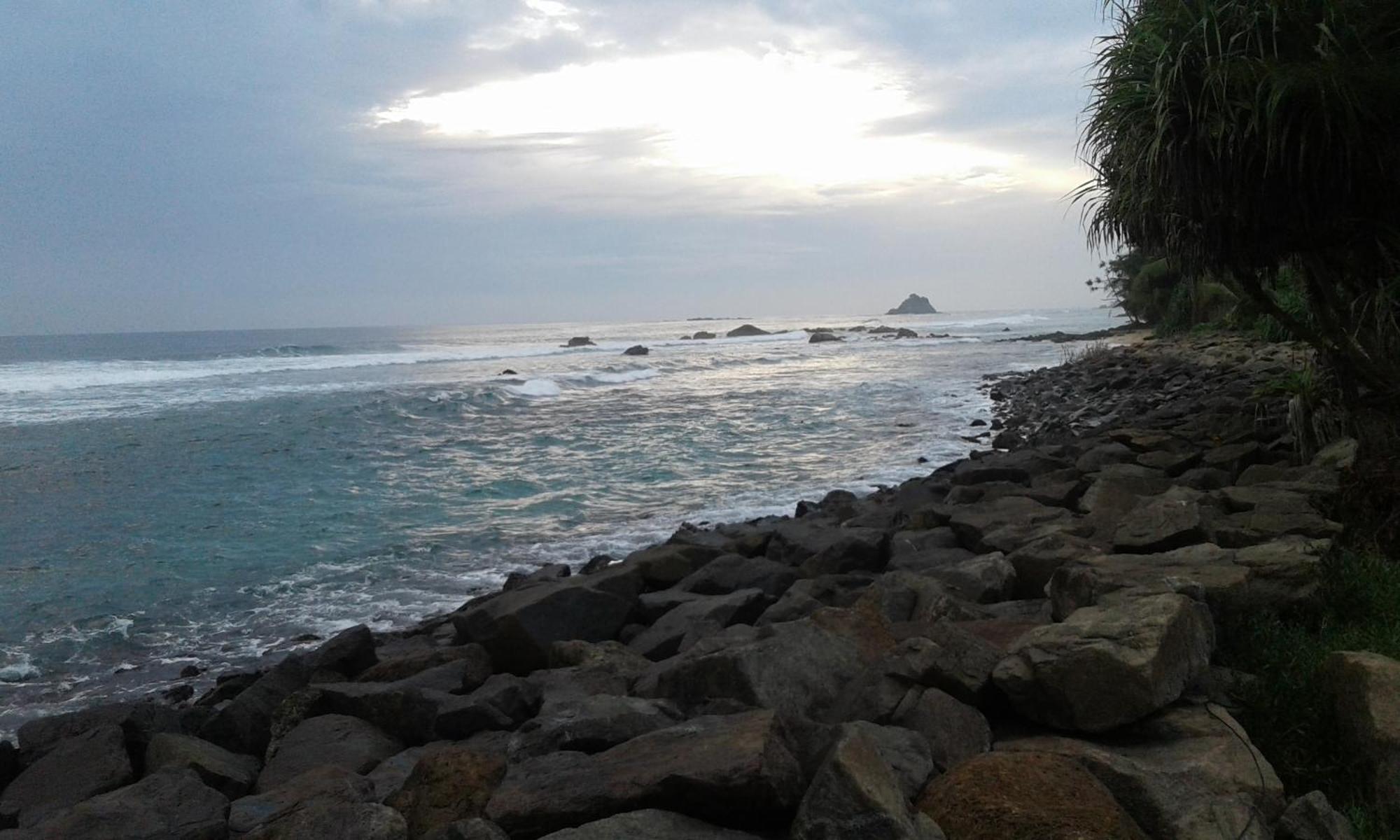 Ocean Edge Villa Midigama East Exterior foto